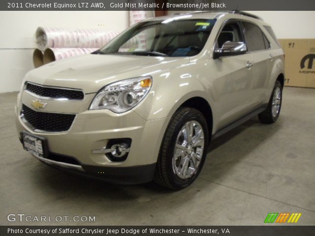 2011 Chevrolet Equinox LTZ AWD in Gold Mist Metallic
