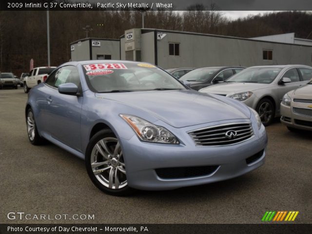 2009 Infiniti G 37 Convertible in Pacific Sky Metallic