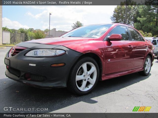 2005 Mazda MAZDA6 s Sport Sedan in Redfire Metallic