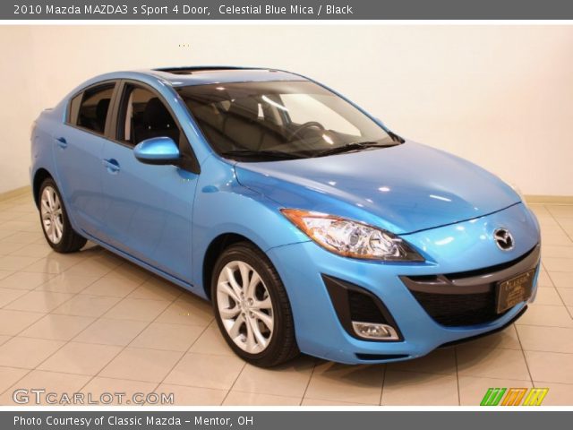 2010 Mazda MAZDA3 s Sport 4 Door in Celestial Blue Mica
