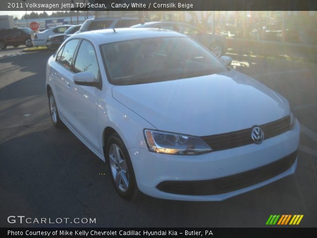 2011 Volkswagen Jetta TDI Sedan in Candy White
