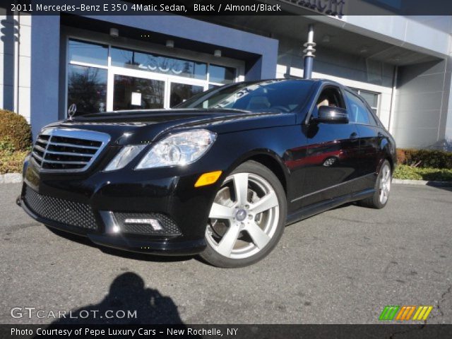 2011 Mercedes-Benz E 350 4Matic Sedan in Black