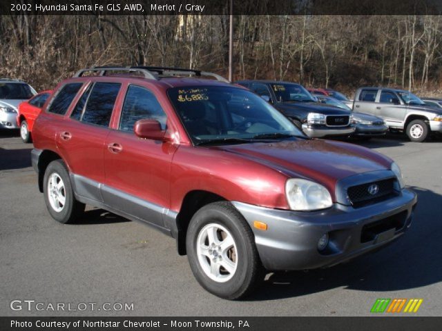 2002 Hyundai Santa Fe GLS AWD in Merlot