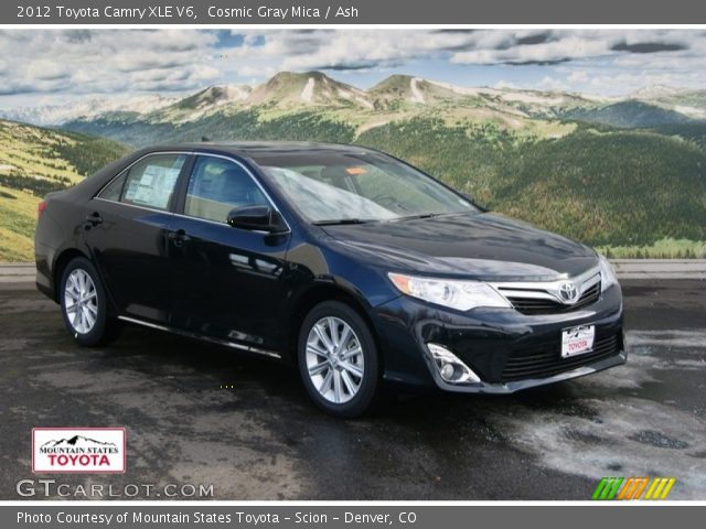 2012 Toyota Camry XLE V6 in Cosmic Gray Mica