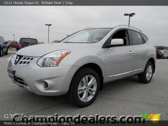 2012 Nissan Rogue SV in Brilliant Silver