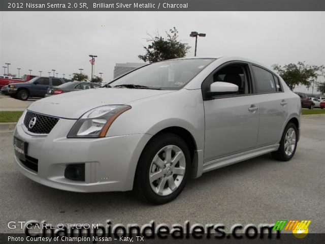 2012 Nissan Sentra 2.0 SR in Brilliant Silver Metallic