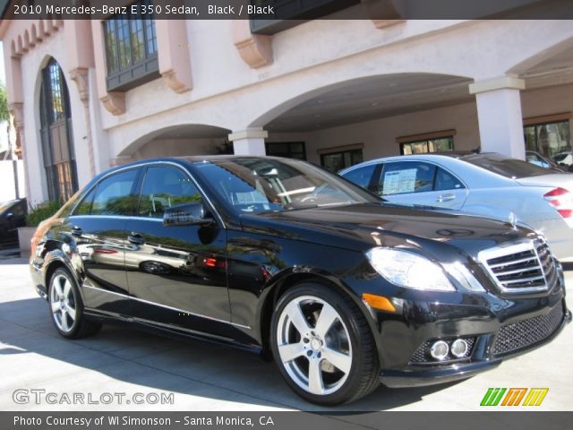 2010 Mercedes-Benz E 350 Sedan in Black