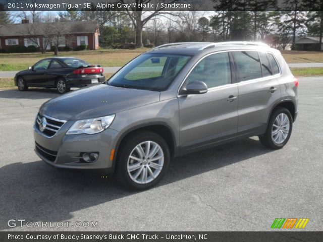 2011 Volkswagen Tiguan SE in Alpine Gray Metallic