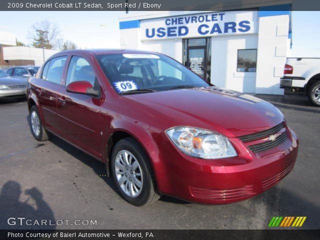 2009 Chevrolet Cobalt LT Sedan in Sport Red