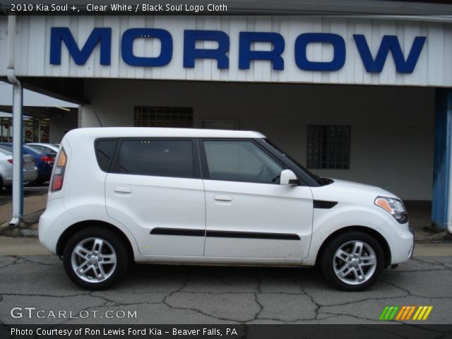 2010 Kia Soul + in Clear White