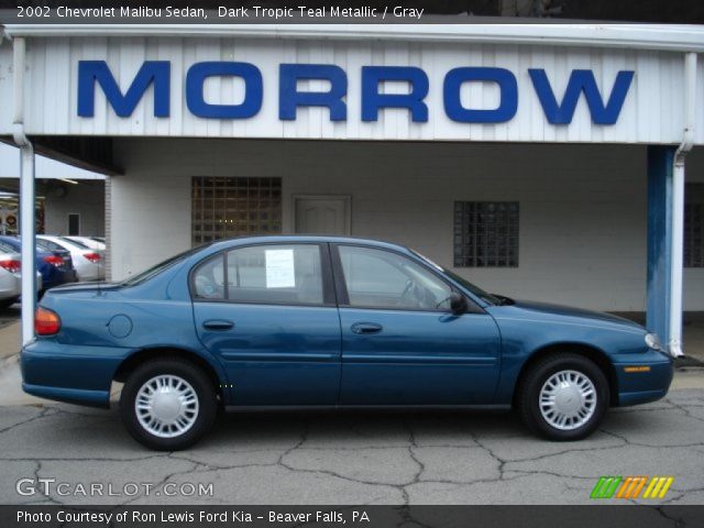 2002 Chevrolet Malibu Sedan in Dark Tropic Teal Metallic