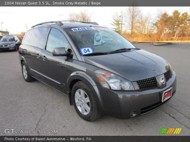 2004 Nissan Quest 3.5 SL in Smoke Gray Metallic