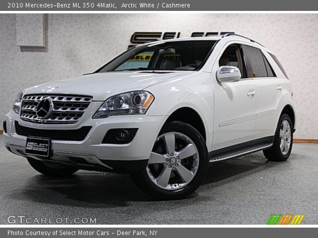 2010 Mercedes-Benz ML 350 4Matic in Arctic White