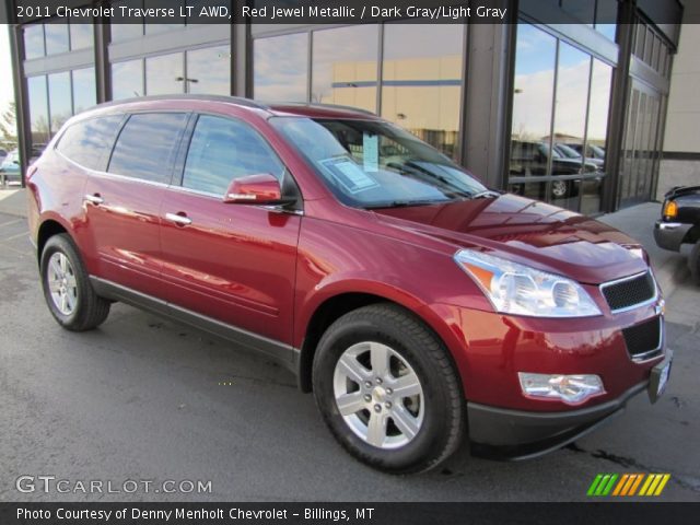 2011 Chevrolet Traverse LT AWD in Red Jewel Metallic