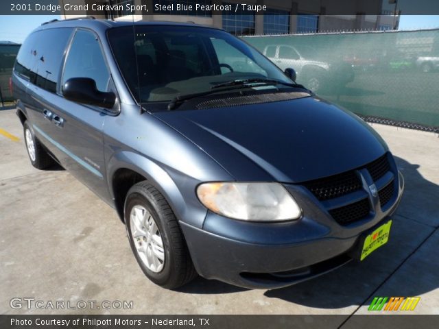 2001 Dodge Grand Caravan Sport in Steel Blue Pearlcoat