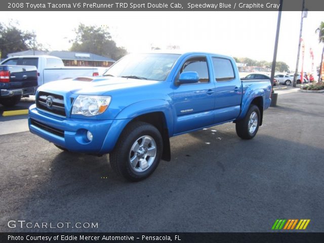 2008 Toyota Tacoma V6 PreRunner TRD Sport Double Cab in Speedway Blue