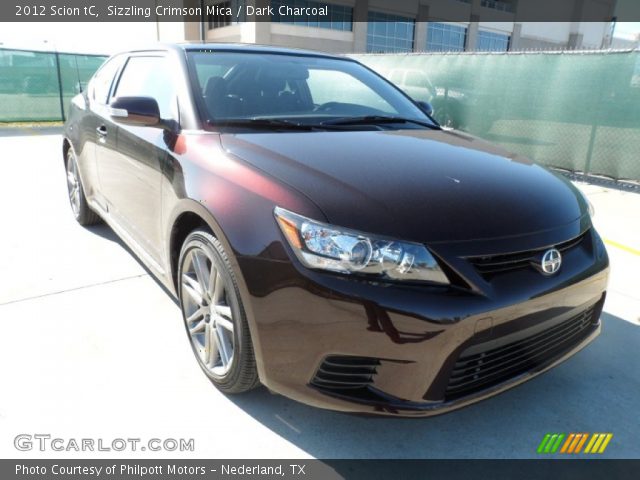 2012 Scion tC  in Sizzling Crimson Mica