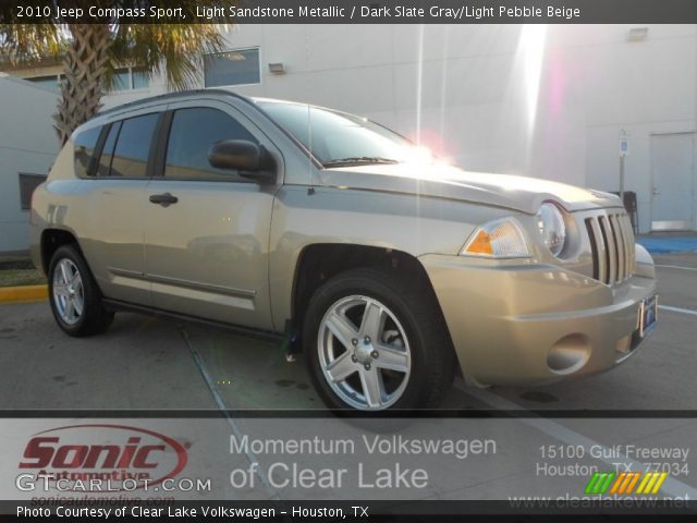 2010 Jeep Compass Sport in Light Sandstone Metallic