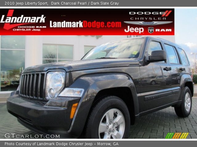 2010 Jeep Liberty Sport in Dark Charcoal Pearl