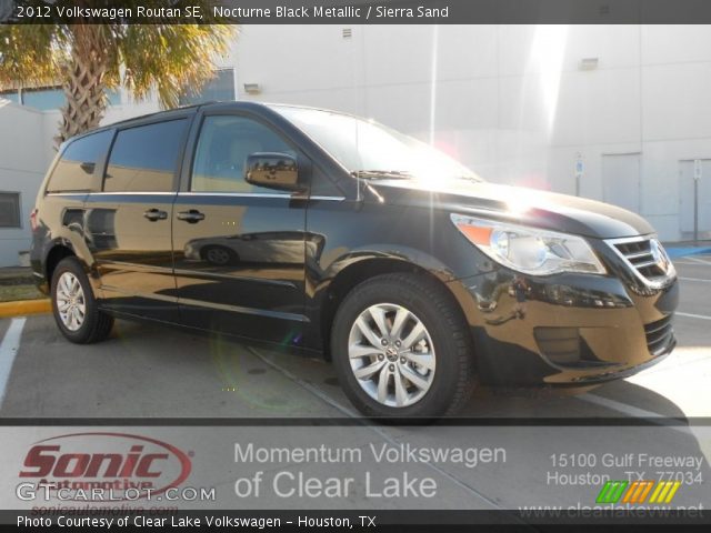 2012 Volkswagen Routan SE in Nocturne Black Metallic