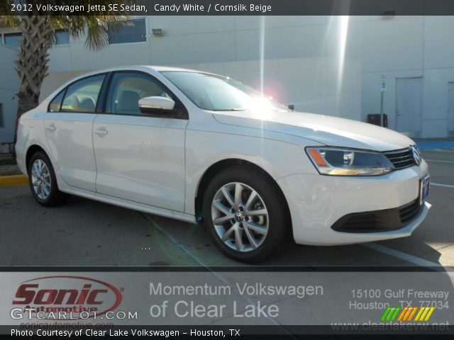 2012 Volkswagen Jetta SE Sedan in Candy White