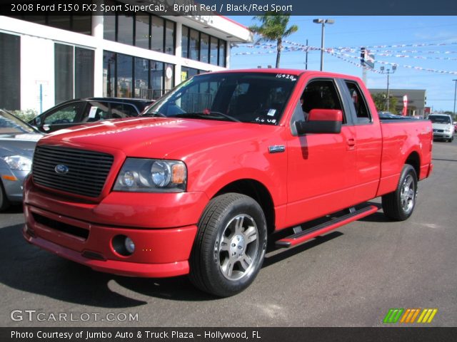 2008 Ford F150 FX2 Sport SuperCab in Bright Red
