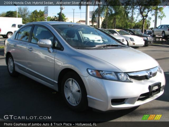 2009 Honda Civic Hybrid Sedan in Alabaster Silver Metallic