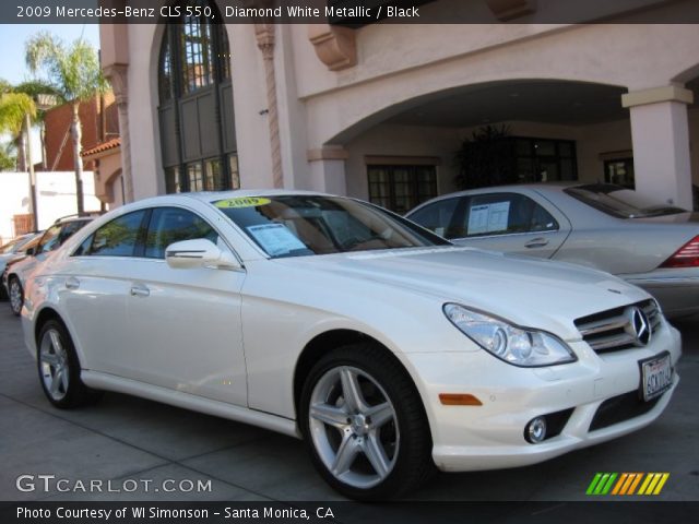 2009 Mercedes-Benz CLS 550 in Diamond White Metallic