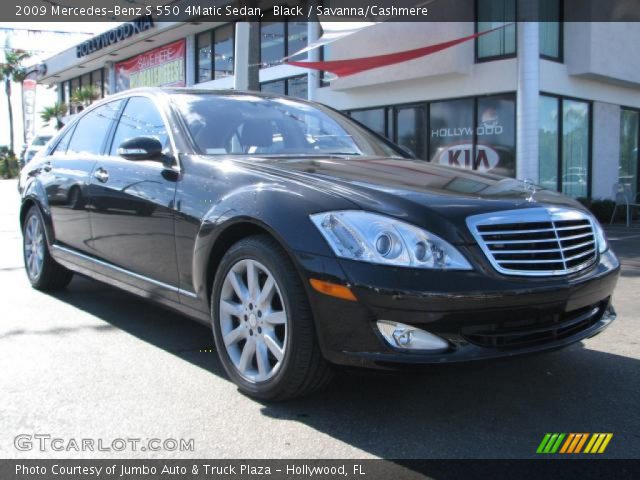 2009 Mercedes-Benz S 550 4Matic Sedan in Black