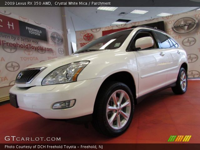 2009 Lexus RX 350 AWD in Crystal White Mica