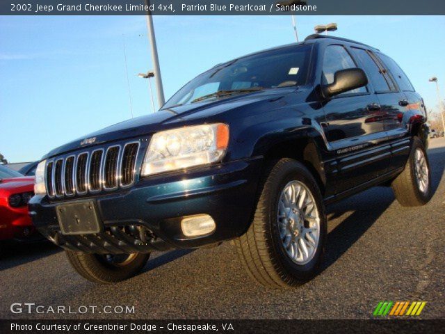2002 Jeep Grand Cherokee Limited 4x4 in Patriot Blue Pearlcoat