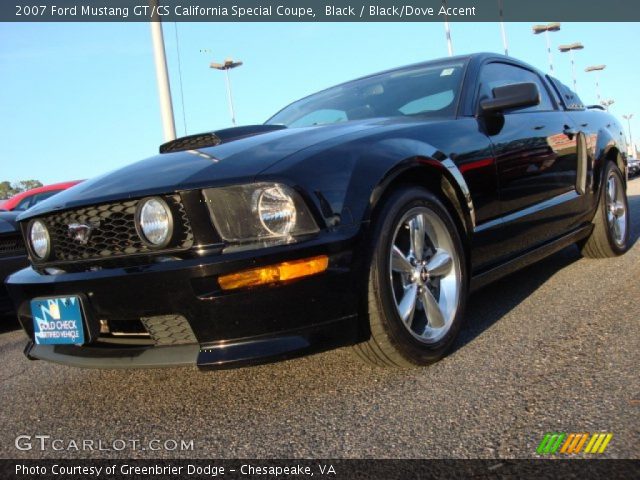 2007 Ford Mustang GT/CS California Special Coupe in Black