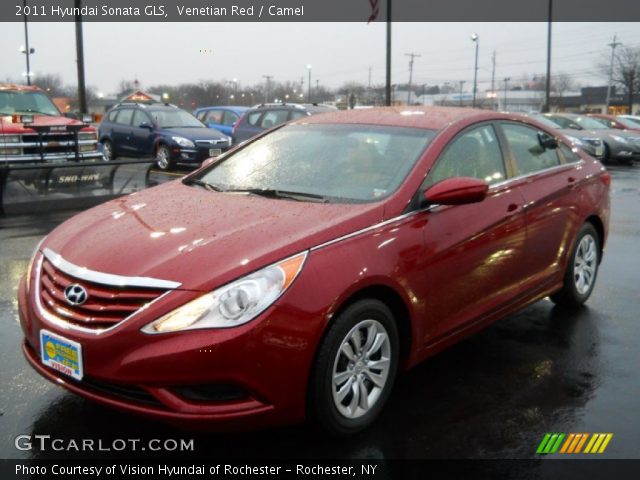2011 Hyundai Sonata GLS in Venetian Red