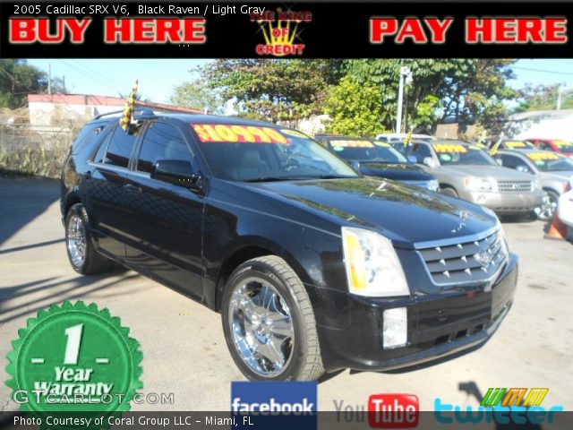 2005 Cadillac SRX V6 in Black Raven
