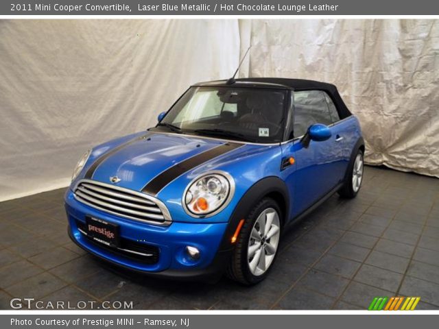 2011 Mini Cooper Convertible in Laser Blue Metallic