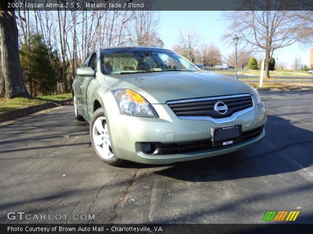 2007 Nissan Altima 2.5 S in Metallic Jade