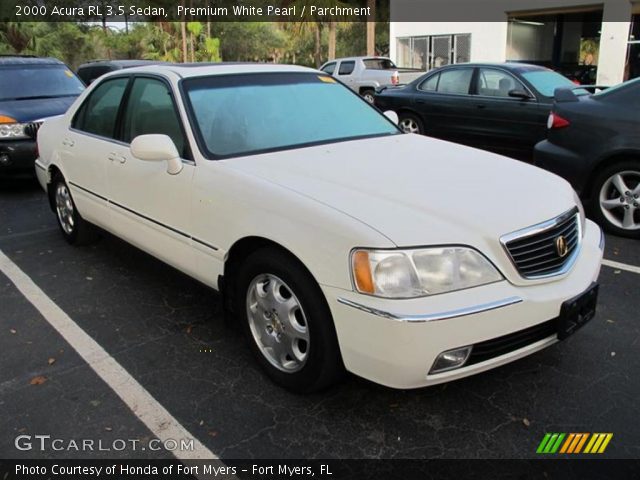 2000 Acura RL 3.5 Sedan in Premium White Pearl