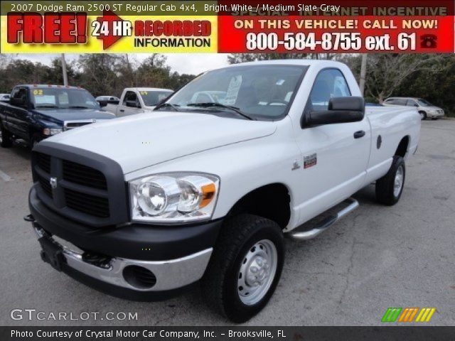 2007 Dodge Ram 2500 ST Regular Cab 4x4 in Bright White
