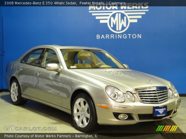 2008 Mercedes-Benz E 350 4Matic Sedan in Pewter Metallic