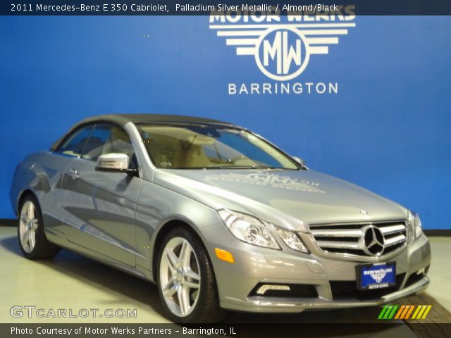 2011 Mercedes-Benz E 350 Cabriolet in Palladium Silver Metallic