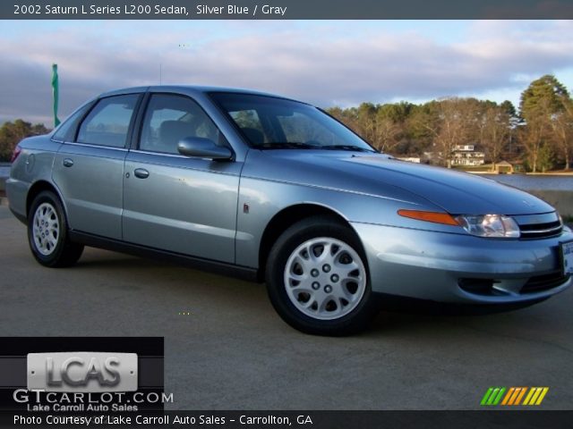 2002 Saturn L Series L200 Sedan in Silver Blue