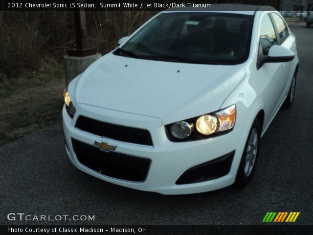 2012 Chevrolet Sonic LS Sedan in Summit White