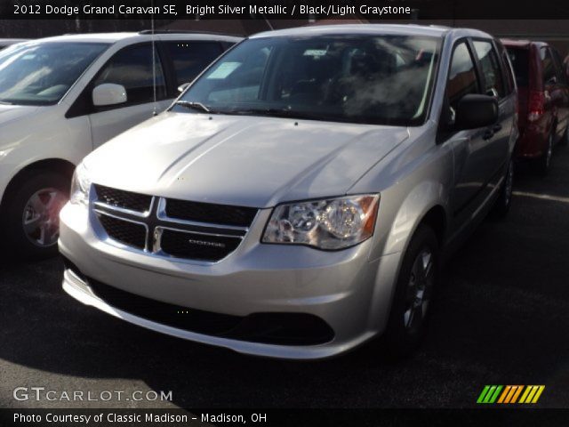 2012 Dodge Grand Caravan SE in Bright Silver Metallic