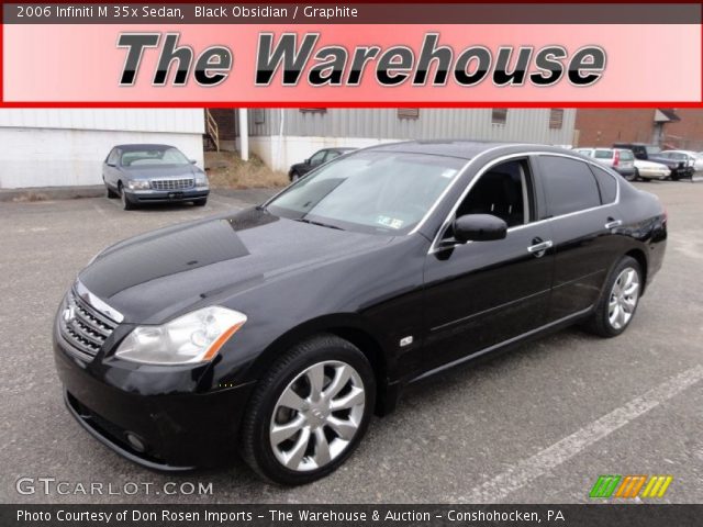2006 Infiniti M 35x Sedan in Black Obsidian