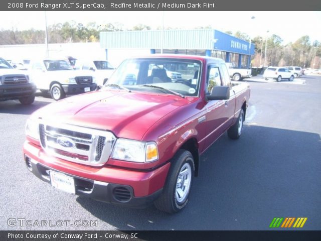 2008 Ford Ranger XLT SuperCab in Redfire Metallic
