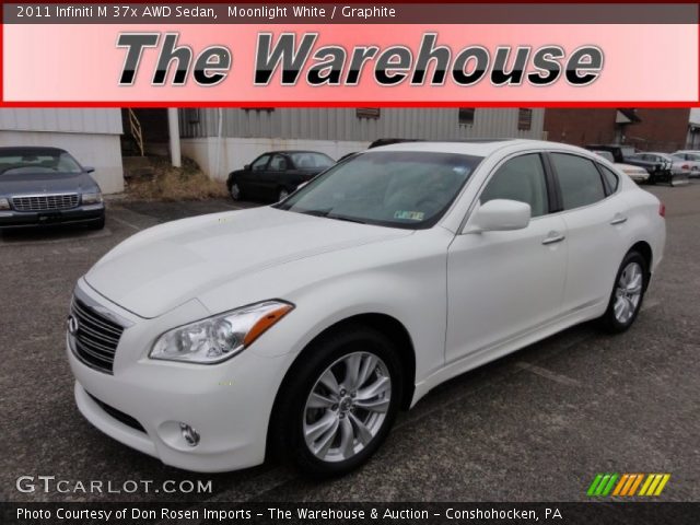 2011 Infiniti M 37x AWD Sedan in Moonlight White