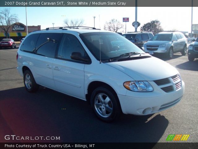 2007 Dodge Grand Caravan SXT in Stone White