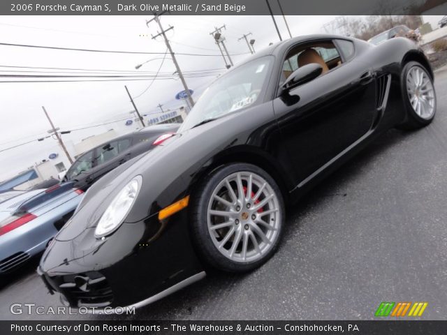 2006 Porsche Cayman S in Dark Olive Metallic