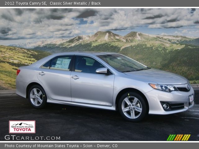 2012 Toyota Camry SE in Classic Silver Metallic