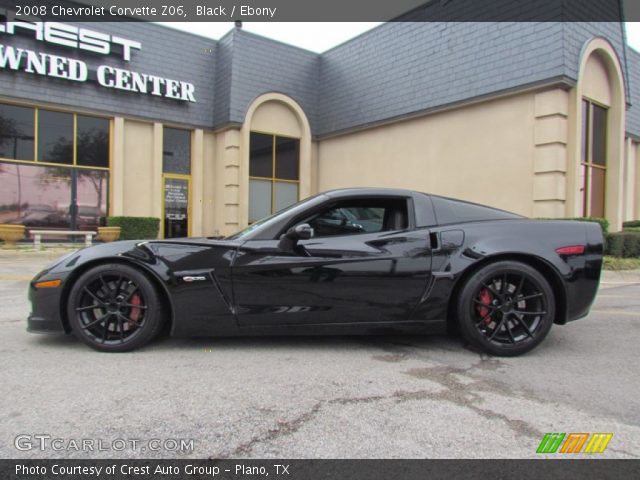 2008 Chevrolet Corvette Z06 in Black